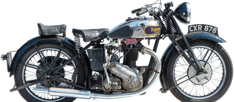 1936 Triumph 6 1 650cc twin-cylinder motorcycle